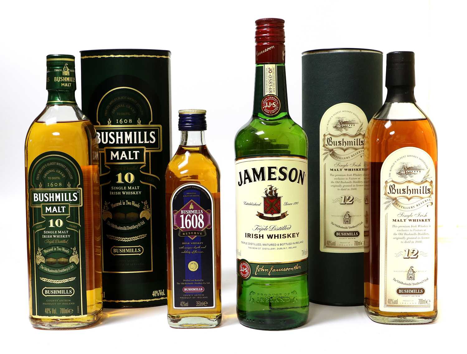 Lot 191 - Bushmills 1608 Reserve Irish Whiskey, 40%