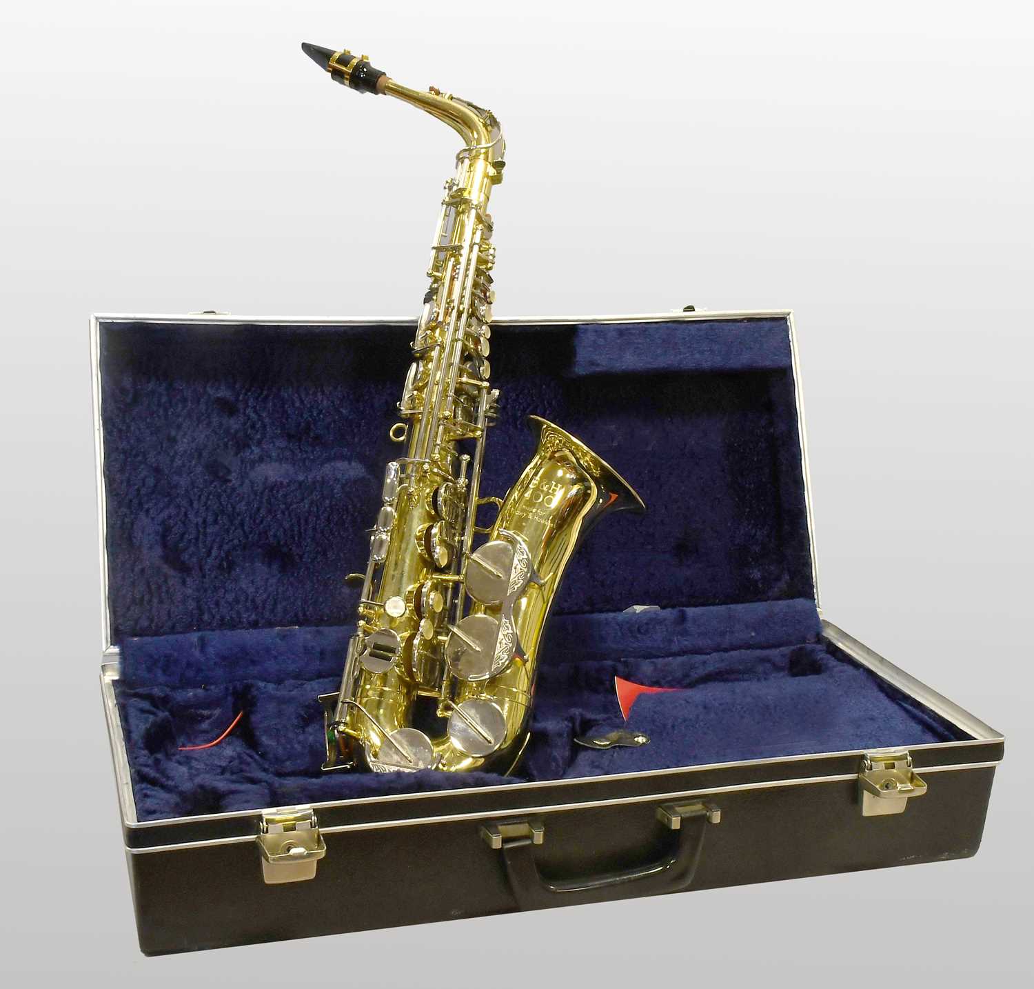 Lot 43 - Alto Saxophone B&H 400 Made For Boosey &